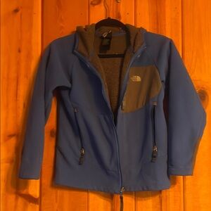 The North Face Blue Hooded Jacket